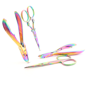 Hot Selling Stainless Steel Cuticle <b>Cutter</b> and Nail Scissors Light Weight Precision <b>Edge</b> Beauty Care Tool - Product Image 4