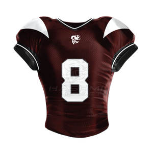 Uniforme de football américain respirant avec ceinture élastique, tissu durable et doux conçu pour un confort amélioré sur le terrain - Product Image 5