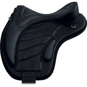 Selle de dressage, de loisirs, de trail et de barrel racing en cuir de buffle 100% de qualité supérieure, sans arceau, personnalisable, très demandée - Product Image 1
