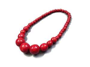 สร้อยคอลูกปัดทรงกลมสีชมพู เครื่องประดับหินธรรมชาติ งานฝีมือเรซิ่น ชิ้นงานแฟชั่นโดดเด่น - Product Image 2