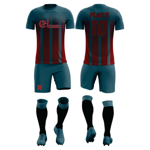 Custom <b>Soccer</b> Teamwear with Premium Polyester Fabric Printed Design Lightweight Short Sleeve Professional Grade Stitching - Product Image 3