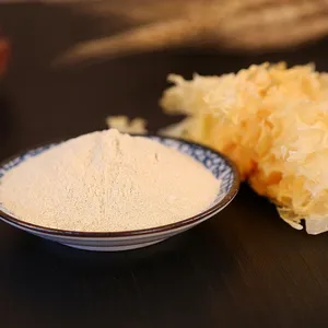 Polvo de Hongo Tremella Orgánico a Granel (Tremella Fuciformis) 100% Puro, Extracto de Cuerpo Fructífero para Hidratación de la Piel y Apoyo al Colágeno - Product Image 1
