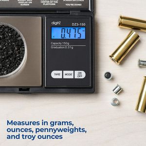 Bilancia Digitale Tascabile DZ3150g, 150G x 0.01G, Bilancia di Precisione - Product Image 4