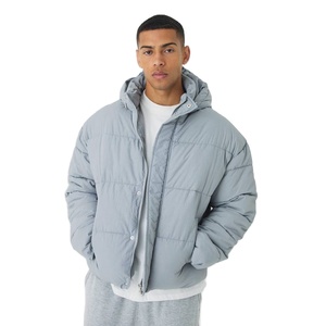 Chaqueta de Invierno para Hombre, Personalizada, Transpirable, Resistente al Viento, Estilo Urbano, con Logotipo Frontal, 100% Poliéster, Alta Calidad - Product Image 1