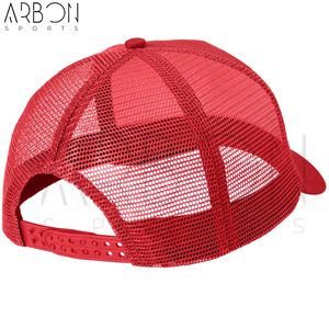 Good Supplier OEM ODM Service Comfortable With Best Price Newest Custom Logo Premium Cotton Red Adjustable Sports 5 Panel Caps - Product Image 3