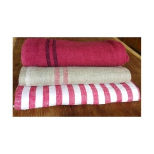 Sublimación personalizada bordada a mano 100% algodón puro gran oferta Simple esquina pequeña limpieza ecológica cocina paños de cocina - Product Image 5