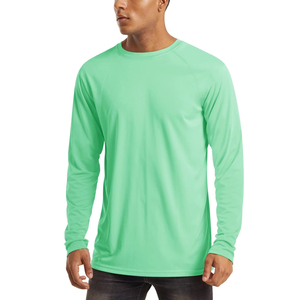 High Quality Custom Sportswear Fitness <b>Training</b> Hiking Quick Dry Plus Size <b>Long</b> <b>Sleeve</b> Sport Men's T Shirts - Product Image 4