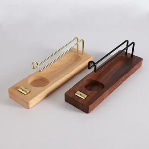 Handmade Wooden <b>Incense</b> <b>Holder</b> with Ash Catcher Tray for Meditation Yoga Aromatherapy Home Fragrance and Spiritual Decor - Product Image 2