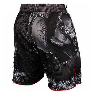 Shorts de combat MMA pour hommes, taille adulte, décontractés, séchage rapide, taille élastique, nouveau style personnalisé, 100 % nylon, en solde - Product Image 2