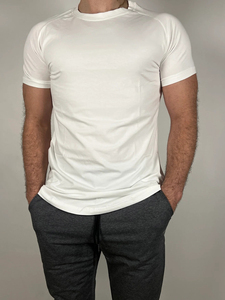 Camiseta de algodón de alta calidad al por mayor, personalizable, lisa, para serigrafía, para hombre, unisex, de marca, personalizada. - Product Image 6