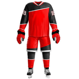 Créez votre propre uniforme de hockey sur glace avec logo personnalisé pour hommes et femmes, vêtements de sport fabriqués en usine, uniforme de hockey sur glace en grande quantité - Product Image 2