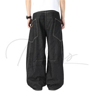 Pantalones Vaqueros Holgados y Rectos de Moda para Hombre, Jeans Casuales Personalizados de Mezclilla, Jeans de Primera Calidad para Hombre - Product Image 5