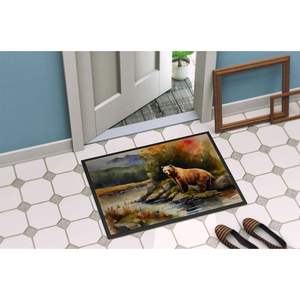 Kodiak Bear Paillasson Tapis d'entrée intérieur/extérieur lavable et antidérapant 24H X 36W Tapis de porte d'entrée - Product Image 4
