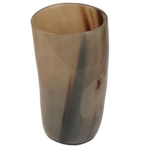 Personnalisé exquis Vintage ours boire Koi tasse fabriqués à la main en corne naturelle courte Antique sculpté Animal Style parfait affaires - Product Image 4