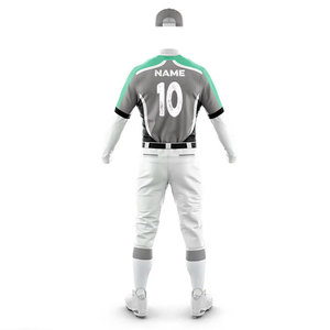 Sublimation Pattern Baseball Uniform Jersey with Pants <b>Compression</b> Breathable Anti-Bacterial Uniform Athletic Youth OEM Uniform - Product Image 6