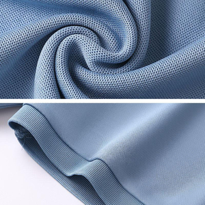 Summer Men's Quick Dry Casual Short Sleeve for Polo Shirt Solid Pattern Knitted Fabric Fashion Collar - Product Image 3