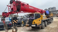 Camion grue SANY STC500E de 50 tonnes d'occasion en excellent état Offre Spéciale à prix bon marché avec pompe à moteur central PLC Dubai