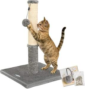 Griffoir pour chat en sisal massif de luxe pour chats d'intérieur, emballage carton, saison printemps - Product Image 1