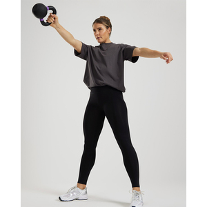 Oversized Drop Shoulder T-Shirts Women High Quality Short-Sleeve Customizable Solid Cotton Summer Quick Dry Breathable T Shirts - Product Image 5