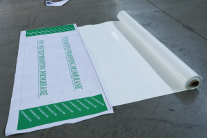 แผ่นเมมเบรนกันน้ำ PVC TPO ยี่ห้อ XILAN ลดราคาพิเศษ ได้รับการรับรองมาตรฐาน ISO CE รับประกันนานกว่า 5 ปี ดีไซน์สำหรับงานอุตสาหกรรม เสริมด้วยผ้า - Product Image 5