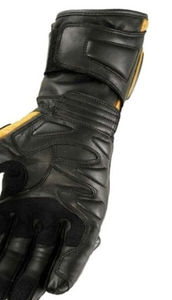 Gants de moto professionnels en gros |   Cuir de vachette durable, ajustement seconde peau |   Usine de fourniture en gros - Product Image 3