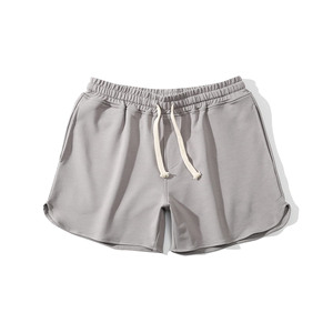 OEM Custom Logo Blank Fitness Joggers <b>Shorts</b> Fleece Gym Activewear French Terry 100% Cotton Sports Running Sweat <b>Shorts</b> for Men - Product Image 4