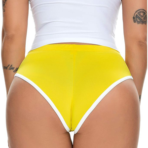 Shorts de sport taille haute sculptants et rehausseurs de fessiers, effet ventre plat, en matière douce et sans coutures pour l'exercice - Product Image 5