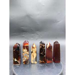 Torre de Ámbar Natural Indonesio de 7.5-9 cm, Cristal Pulido Suelto para Joyería, Manualidades y Decoración - Product Image 5