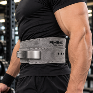 Ceinture de musculation en néoprène Rhino Fitness, soutien lombaire enveloppant, protection durable et professionnelle pour adultes. - Product Image 2