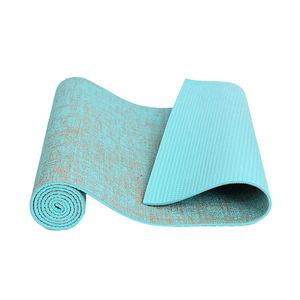 Tapis de yoga en jute de qualité supérieure – Tapis d'exercice durable en fibres naturelles pour le yoga, le Pilates et les entraînements à domicile - Product Image 1