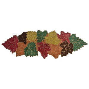 Combined Leaf Design <b>Placemats</b> With <b>Beads</b> Design for Home Decor Tableware Dinning Table Party and Wedding Design Mats - Product Image 1