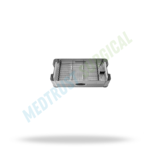 Ensemble d'instruments microchirurgicaux, boîte de stérilisation, plateau pour instruments chirurgicaux de grande taille, pour la stérilisation en chirurgie neuro-spineuse - Product Image 4