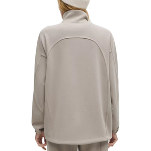 Sudadera con capucha y media cremallera Softstreme para mujer, forro polar térmico, ecológica, transpirable, informal, para invierno, con logotipo personalizado frontal - Product Image 2