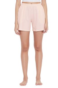 Shorts de Algodón de Cintura Alta para Mujer, con Bolsillos, Corte Holgado, Tejido Casual, Transpirable, Color Sólido, Cintura Elástica - Product Image 2