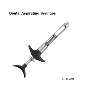 Seringue d'aspiration dentaire manuelle ergonomique en acier inoxydable certifiée CE par Roboz Tech Pakistan - Product Image 1