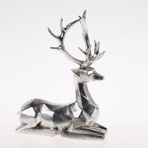 Luxury Metal Reindeer Table Centerpiece Decorative Sculpture For <b>Christmas</b> Dining Display Festive Holiday Home Decoration Gift - Product Image 2