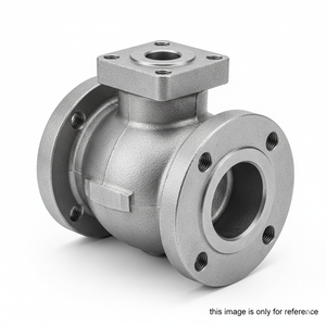 Conjunto de cuerpo y tapa de válvula de retención con brida de acero inoxidable fundido a la cera perdida, componente de hardware para maquinaria industrial de control de flujo - Product Image 4