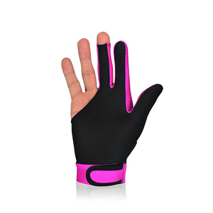 Guantes de Snooker de 3 Dedos de Nailon Transpirable de Venta Caliente, Ajustables en la Muñeca, de Secado Rápido, Ideales para Venta en Línea - Product Image 1