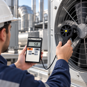 Anémomètre portable de précision pour la mesure de la vitesse du vent et de la vitesse de l'air |   Jauges de mesure du débit d'air numériques Lutron - Product Image 3