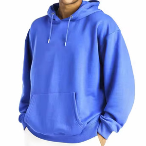 เสื้อฮู้ดดี้สตรีทแวร์ผู้ชายไซส์ใหญ่ ผ้าฝ้าย ขายส่ง OEM พร้อมส่งจากโรงงาน - Product Image 1