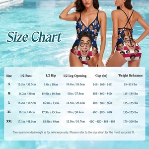 Maillot de bain une pièce pour femme, col en V profond, imprimé, extensible en spandex et polyester, taille haute, motifé, tenue de plage - Product Image 6