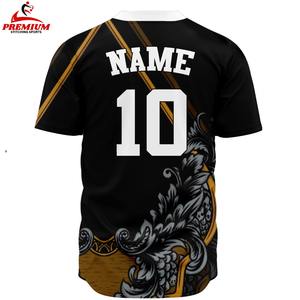 Maillot de baseball personnalisé en tissu doux et léger, sublimation, coupe confortable, respirant, haute qualité, nouvelle arrivée - Product Image 6
