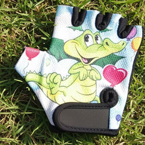 ถุงมือปั่นจักรยานเด็ก Navia Sports NS-KBG-0002 คุณภาพสูง ระบายอากาศได้ดี ซับเหงื่อ ป้องกันรังสียูวี สายรัดข้อมือปรับได้ รวดเร็ว - Product Image 1