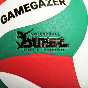 Balón de Voleibol GAMEGAZER MS-VB-1039 de PU, Duradero y Ligero, Talla 5, Peso 260-280G, Circunferencia 650-670MM, Personalizable, Cosido a Máquina - Product Image 3
