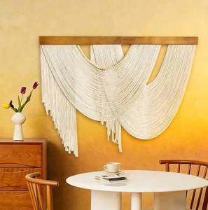 Handmade Macrame Decorative <b>Wall</b> <b>Decor</b> Wholesale Price <b>Wall</b> <b>Hangings</b> Decorative <b>Wall</b> <b>Hangings</b> Environment Friendly - Product Image 4