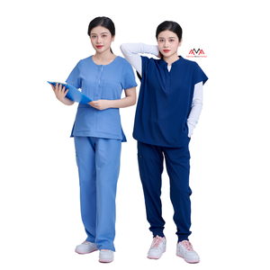 Uniformes Médicos de Alta Calidad, los Más Cómodos y Útiles, Mono de Salón de Belleza, Último Diseño, Uniforme de Enfermera, Hospital - Fabricante FMF - Product Image 1