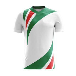 Dernière tenue de football personnalisable, maillot à manches courtes Mbappe avec design de sublimation sportive - Product Image 4