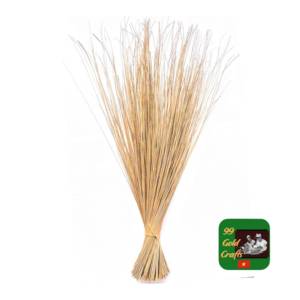 Balai traditionnel fait main en herbe de coco à poils rigides pour balayage extérieur et intérieur – Vente en gros - Product Image 4
