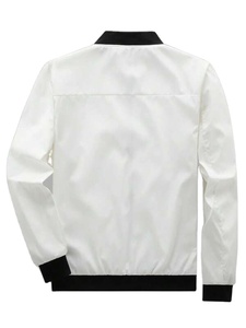 Mode hommes coton polaire Bomber veste hiver chaud mâle Slim Fit grande taille veste manteau vêtements d'extérieur - Product Image 3