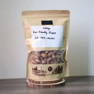 Vietnam Factory OEM Premium Nutrition Snack Buttery Salty 400g Organic Roasted Cashew <b>Nuts</b> Custom Grade Eco-Friendly Zipper - Product Image 4